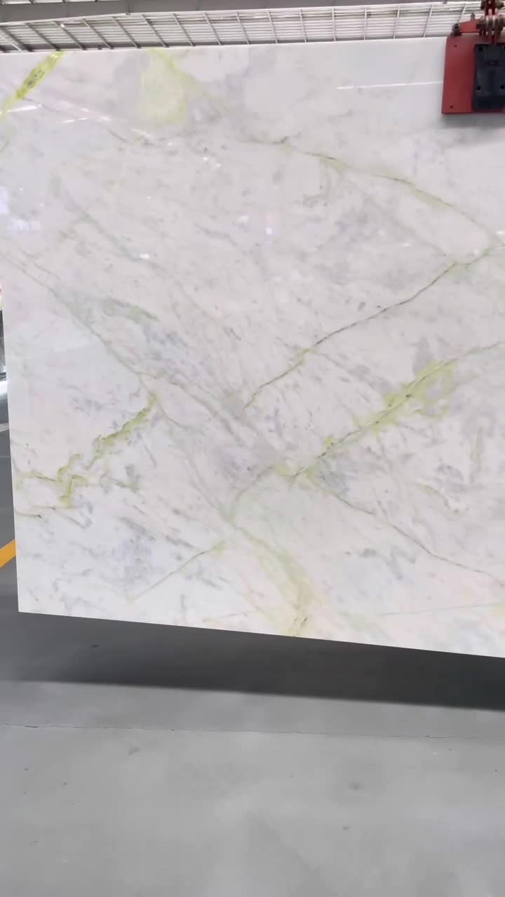 Luminous Marble Slab Floor Tile