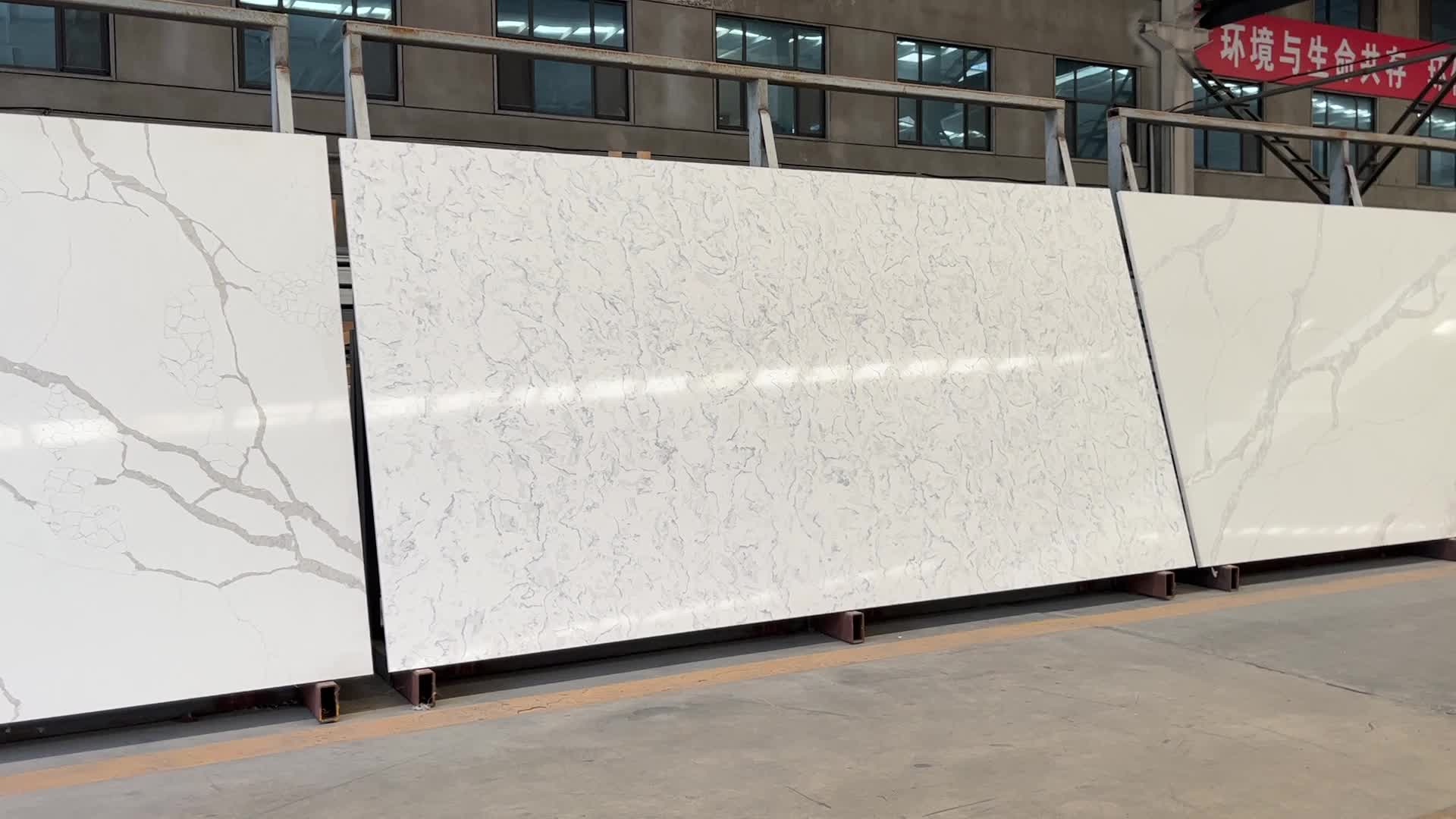 Popular Carrara White Artificial Carrara