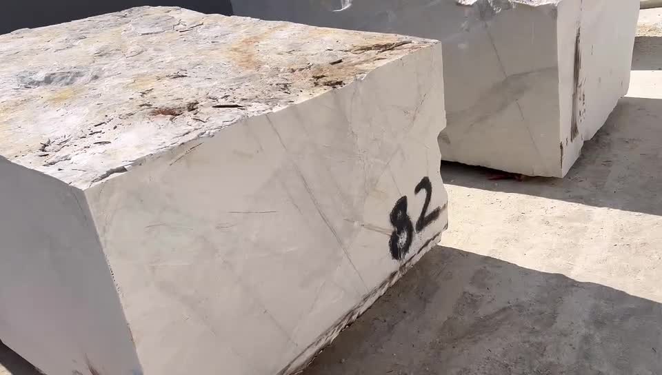 Russian Crystal White Marble Blocks