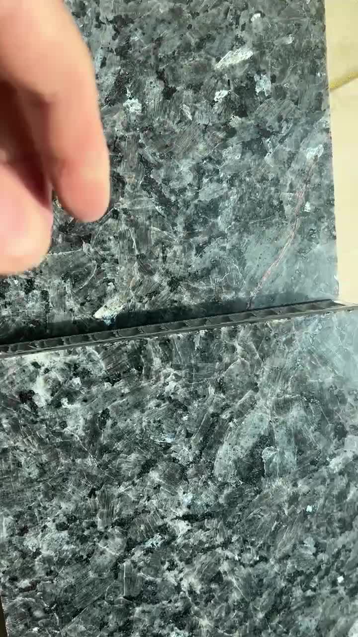 Blue Pearl Granite Tiles Honeycomb Backed Stone Panels