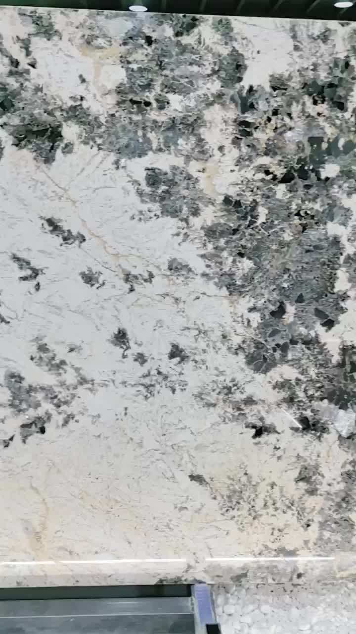 Brazil White Swiss Alps Granite Slabs