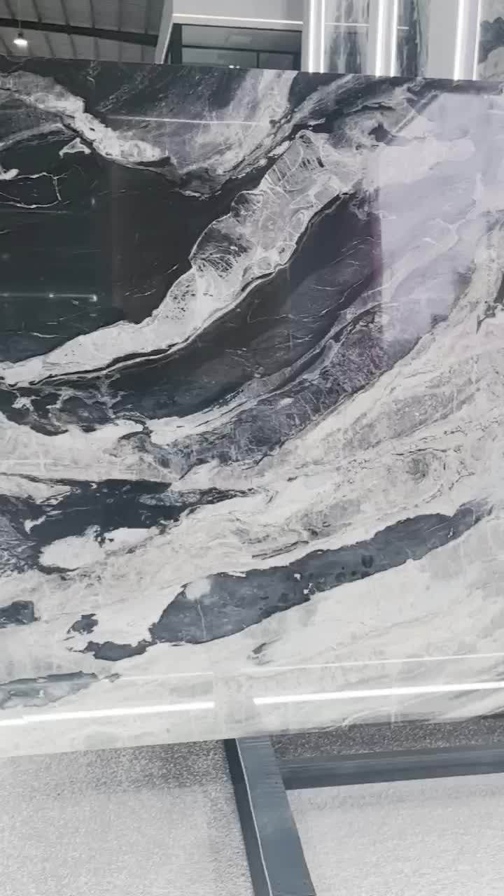 Fusion White Marble Slab Tiles