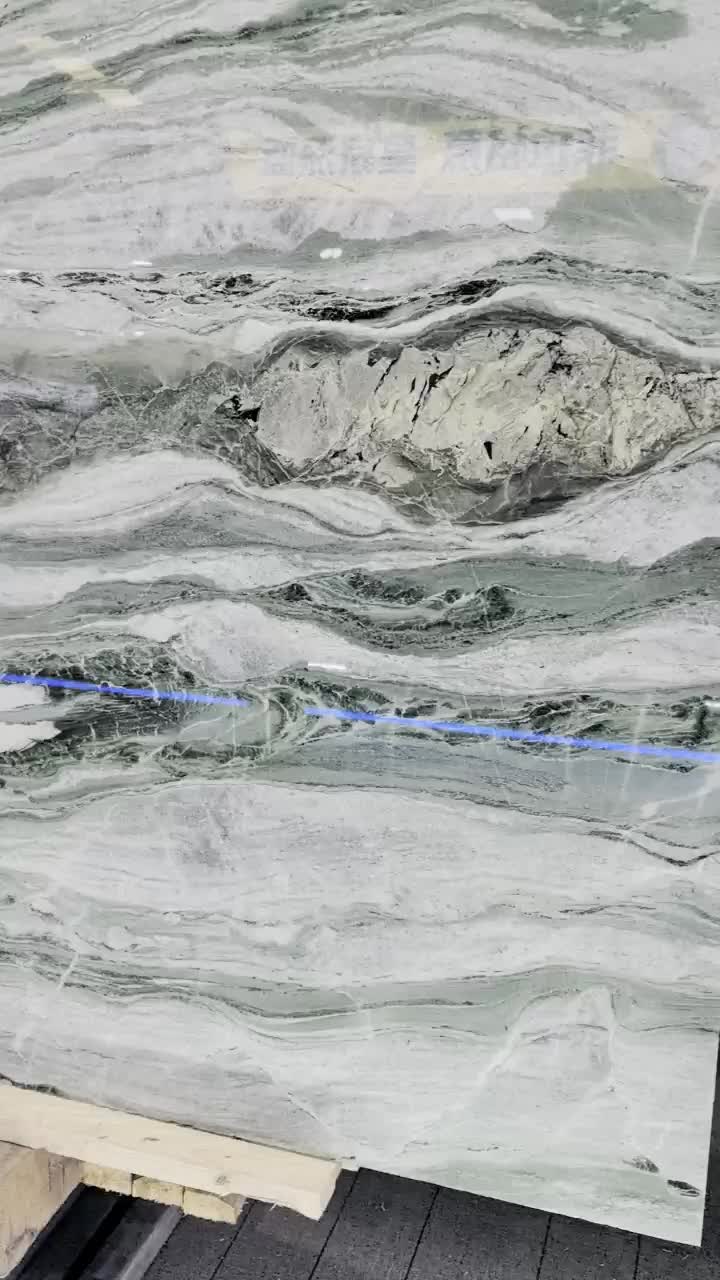 Silk Green Marble Slab Tiles