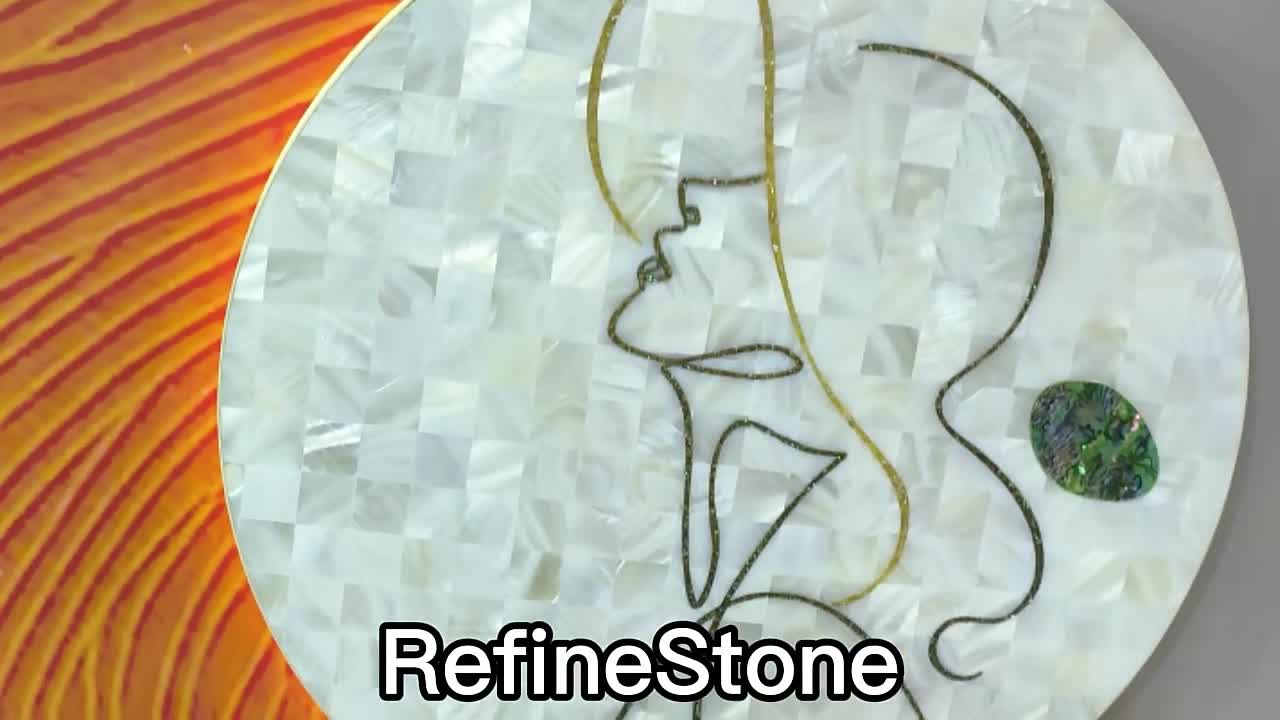 Decorative Wall Tiles Natural Mother Of Pearl Shell Mosaic Tiles