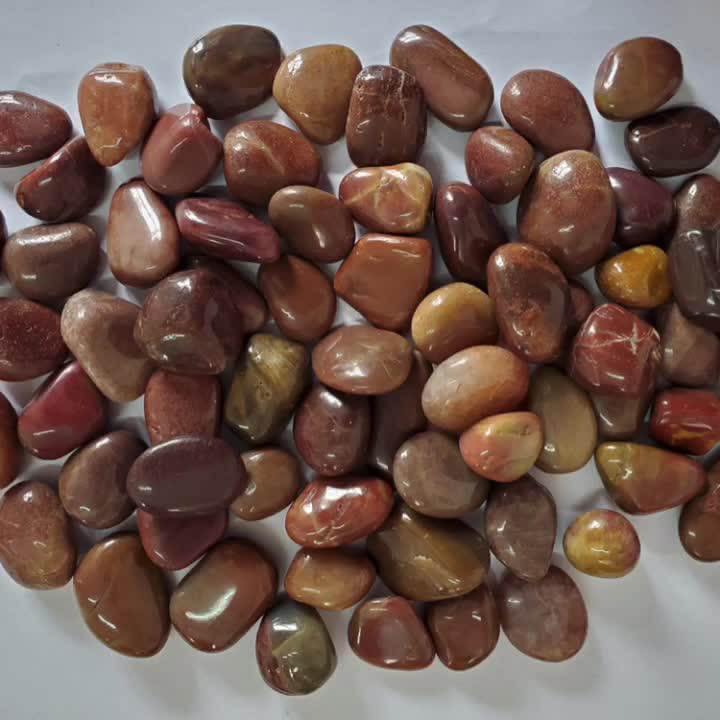 Unpolished Yellow Garden Landscaping Pebble Stone
