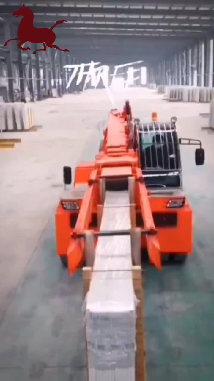 Telescopic Crane For Slab Loading And Unloading