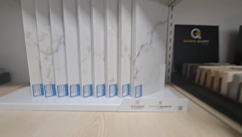 Metal Table Top Displays Stone Samples