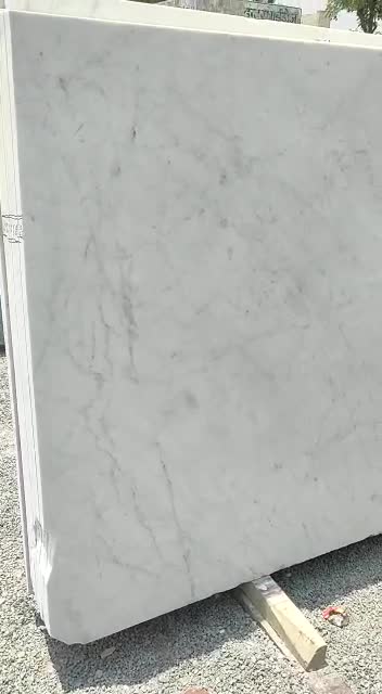 Opal White Marble Slabs