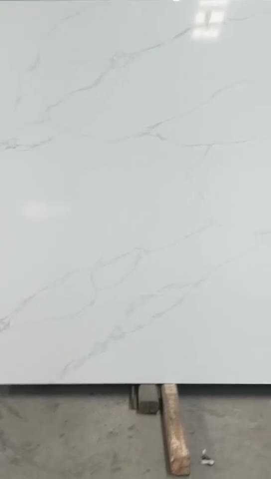 Calacatta Rocky Quartz Slabs