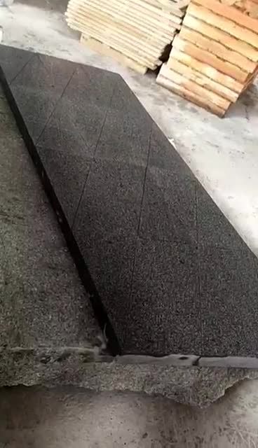 Flamed Dark Grey Granite Paving Stone