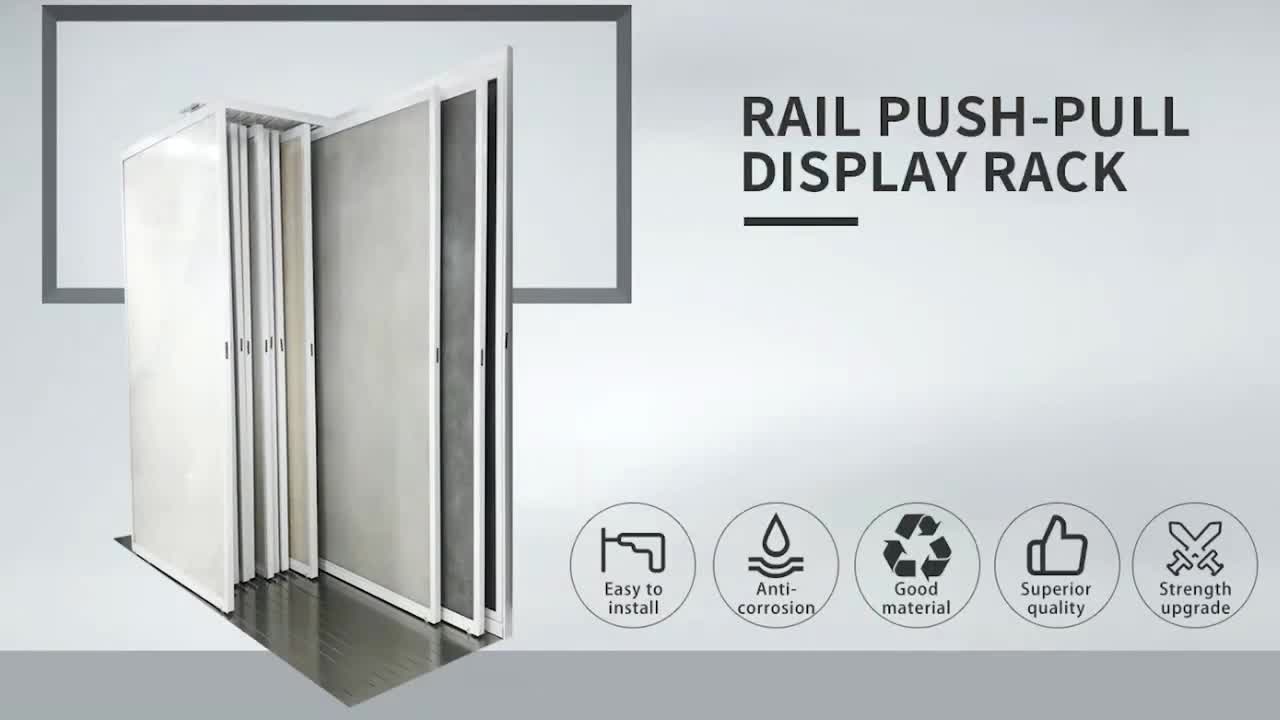 Sliding Display Rack For Ceramic Tile, Porcelain