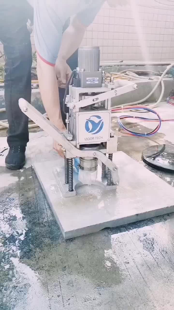 Portable Drill For Stone Anchor Of Wall Panel