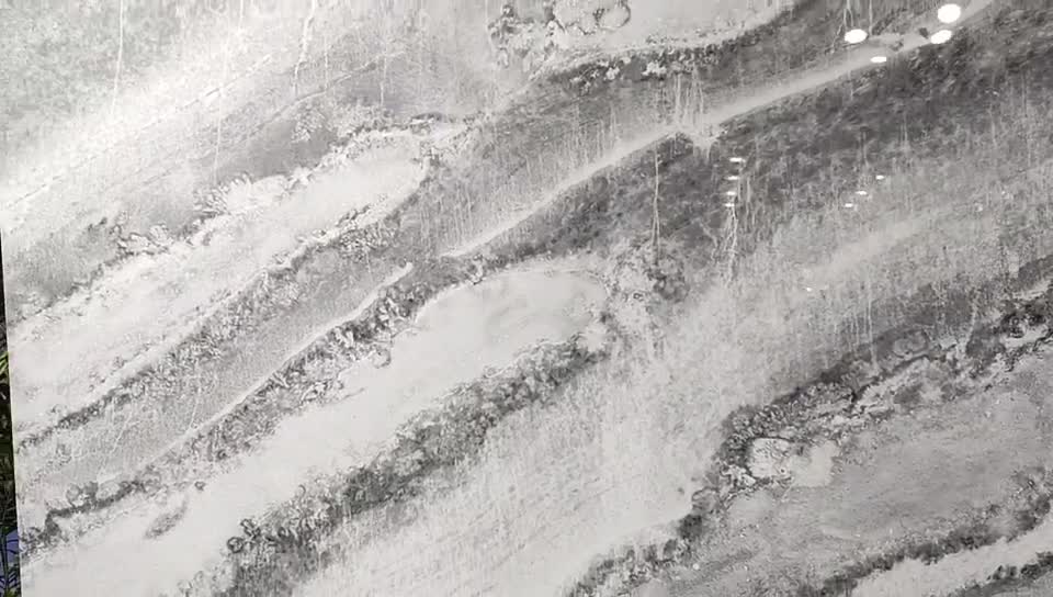 Ocean Grey White Marble Big Slabs Tiles Atlantic Platinum