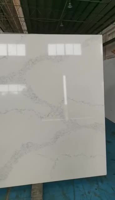 GOLDTOP 5069 Calacatta Noval White Quartz Kitchen Tops