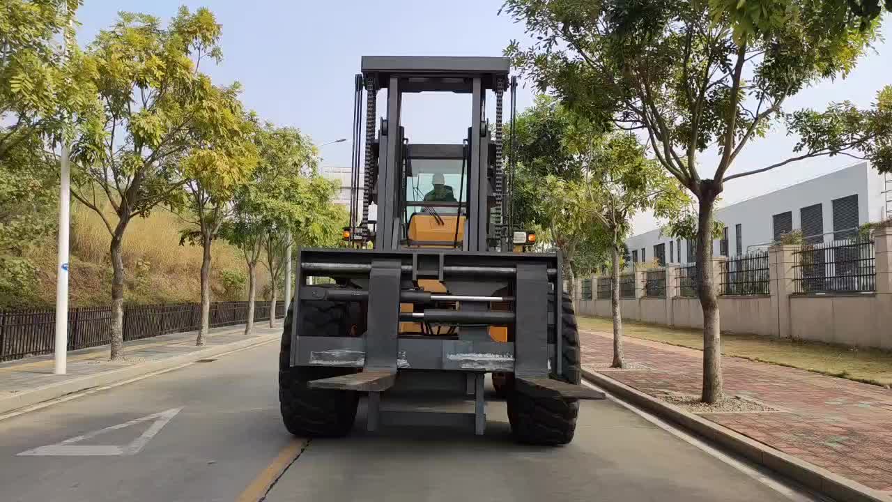 BENE 20 Ton All Terrain Forklift 20 Ton 4X4 Wheel Drive Diesel Forklift