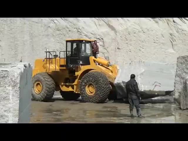 Namibia 42 Ton Forklift Loader Caterpillar 988H Wheel Forklift Loader