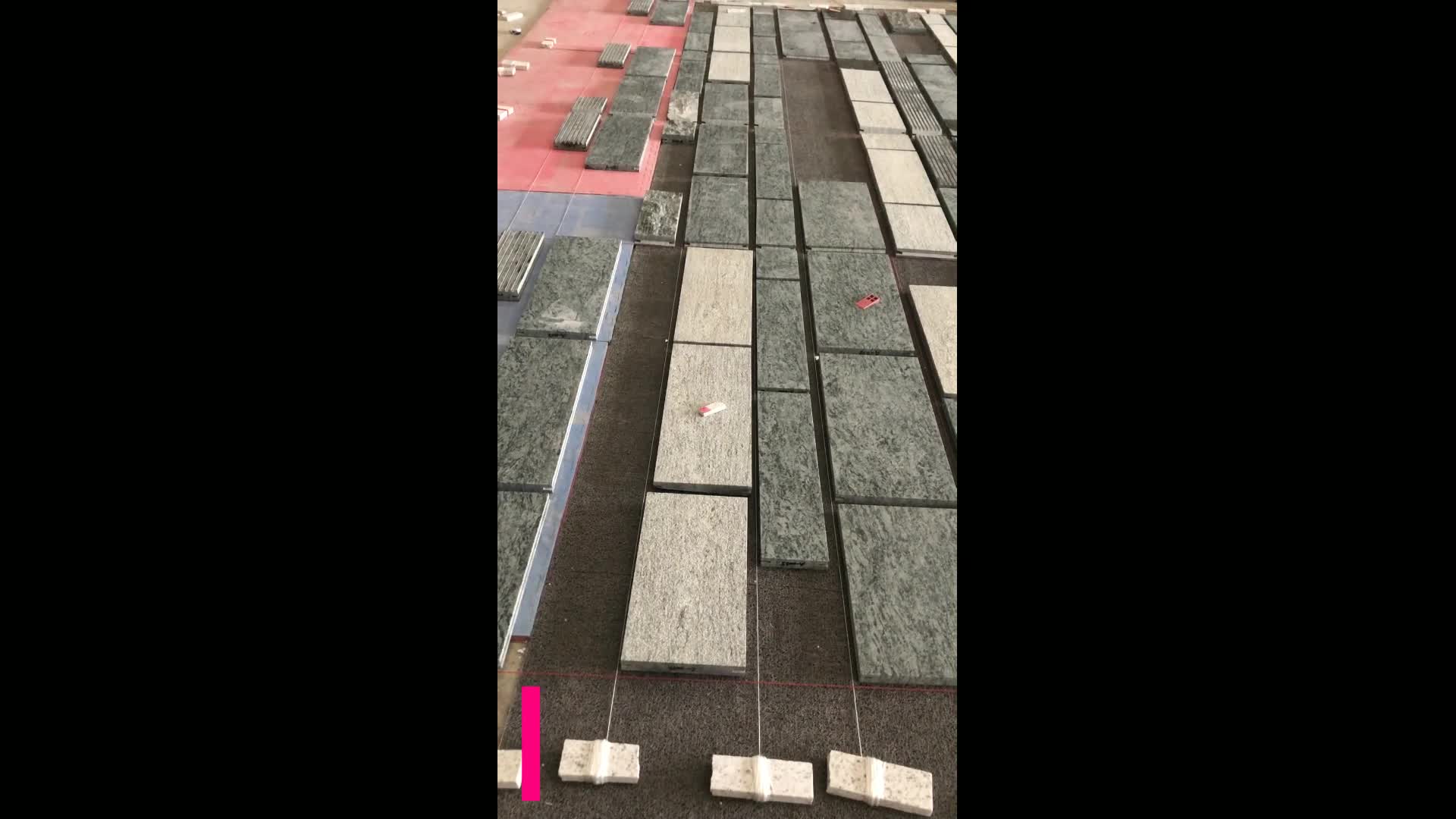 Natural Olive Green Granite Slabs For Exterior Wall Decor