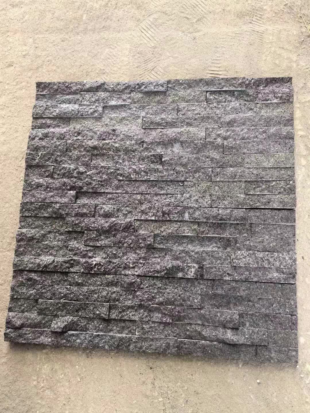 Black Pearl Quartzite Stone Wall Cladding Panels