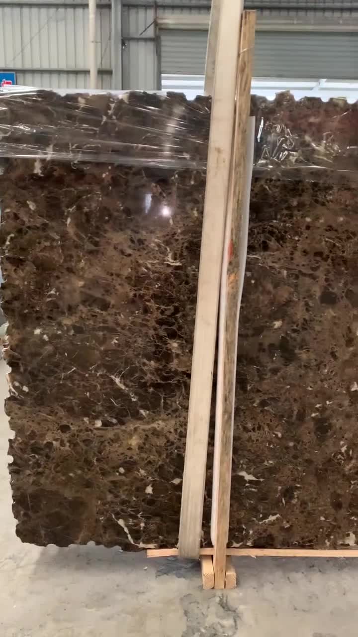 China Dark Emperador Marble Slabs