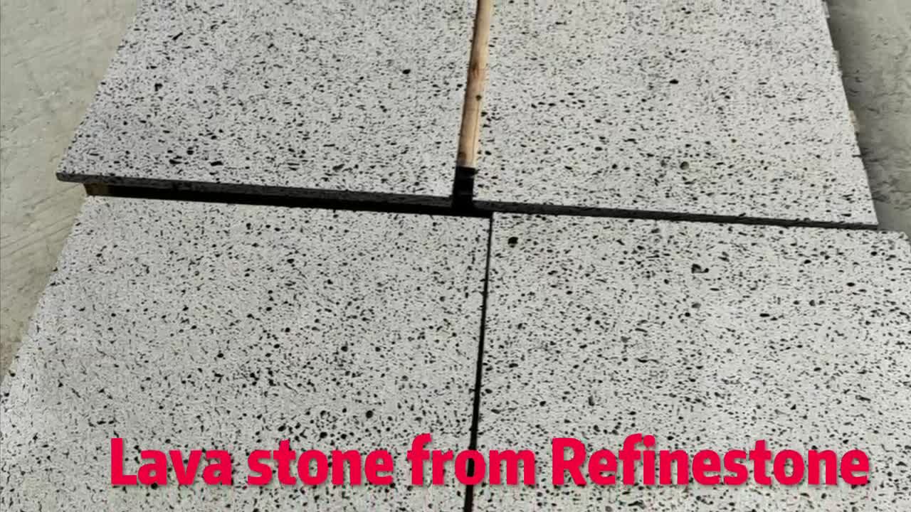 Cut To Size Surface Basalt Lava Stone Wall Tiles