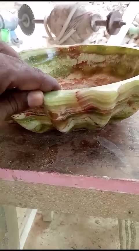 Green Onyx Decorative Bowls, Soap Dishes