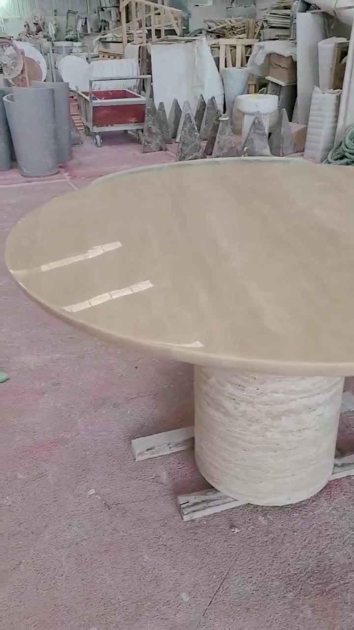 Living Room Travertine Coffee Table Natural Stone Design