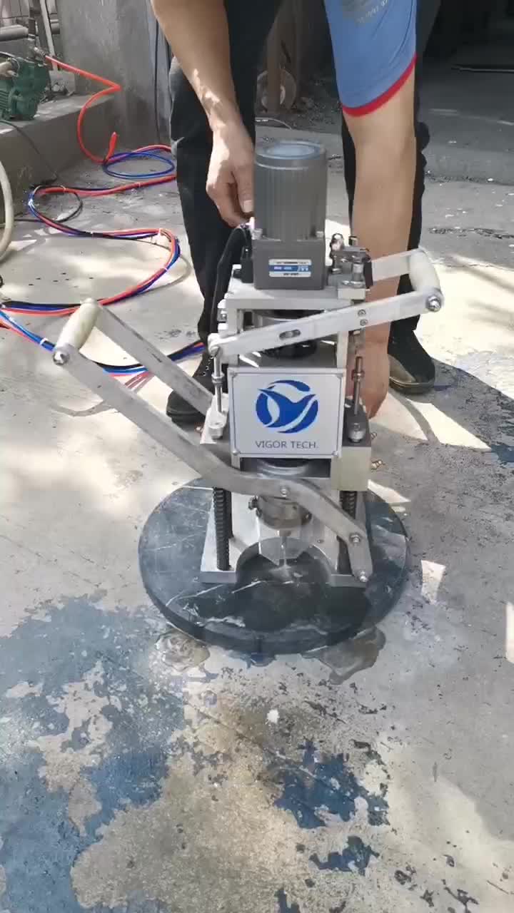 Drill Machine For Undercut Anchor Of Building Material