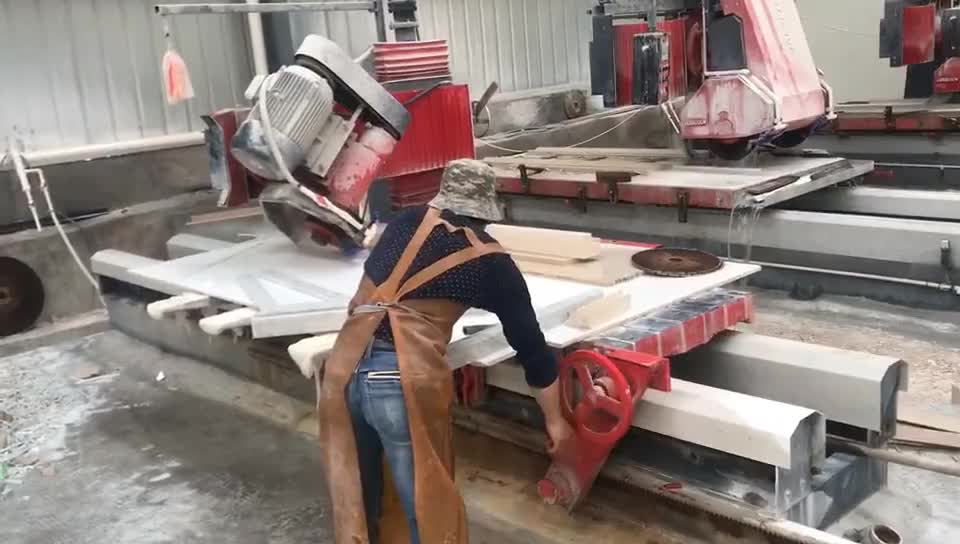 Semi Automatic Manual Cutting Machine For Marble Granite Slab And Tile