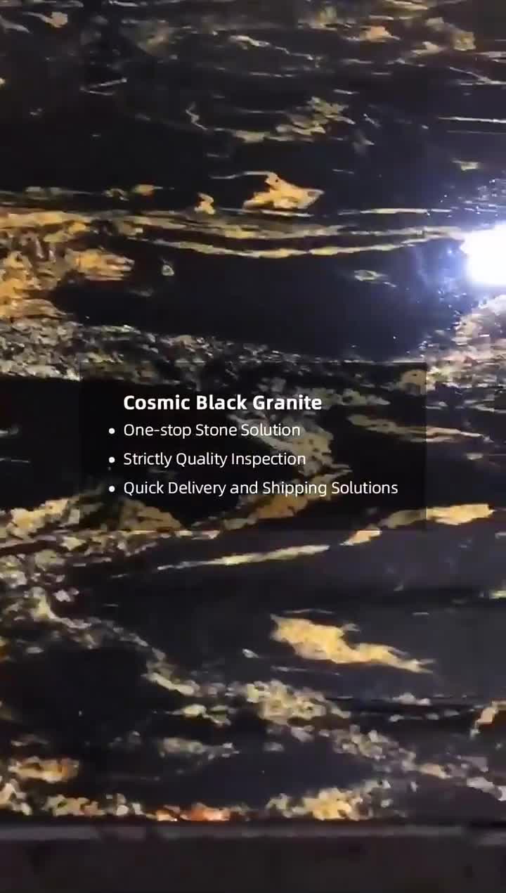 Cosmic Black Granite Home Decor Products