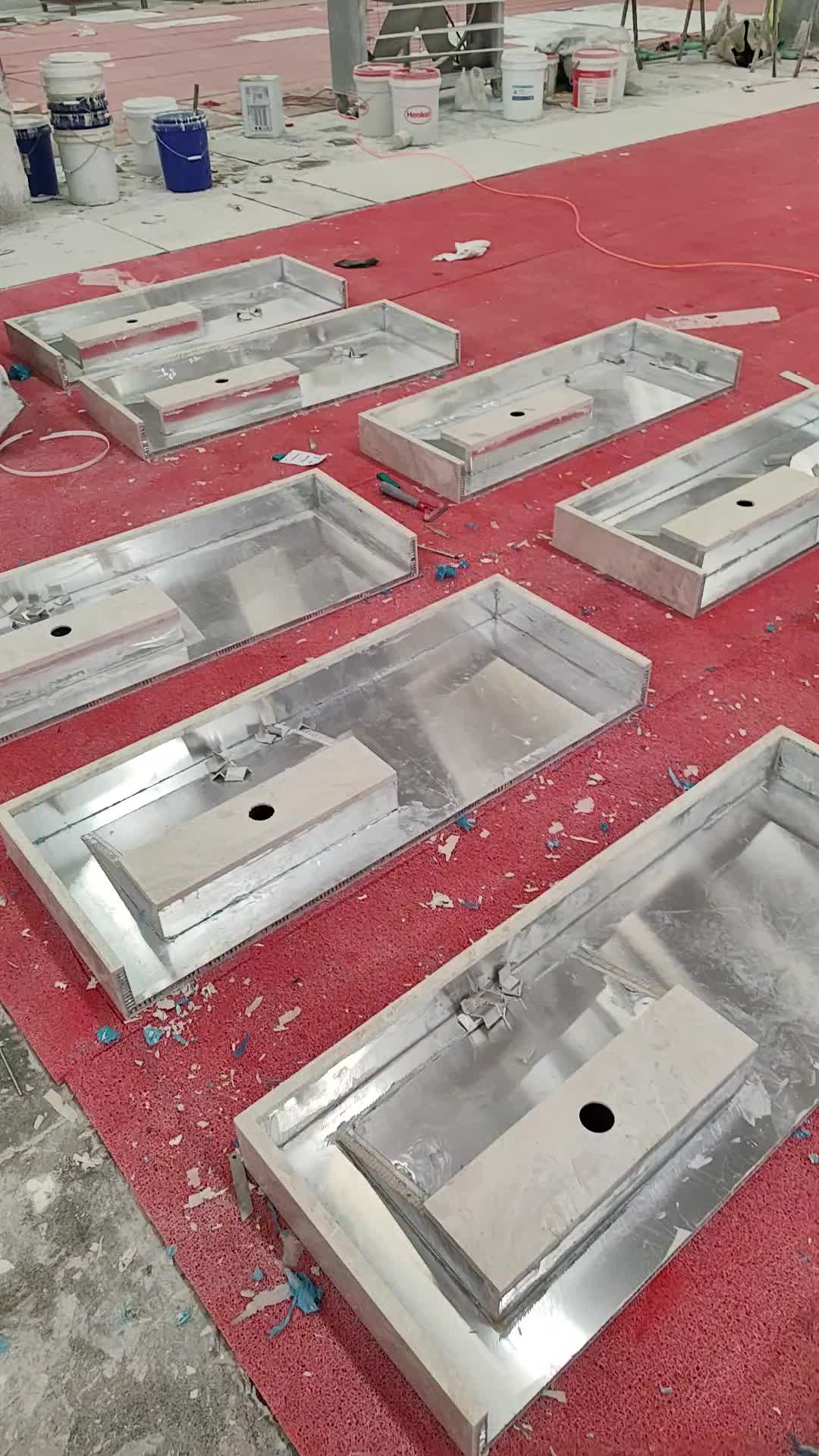 GOLDTOP OEM/ODM Cappucino Marble Vanity Tops
