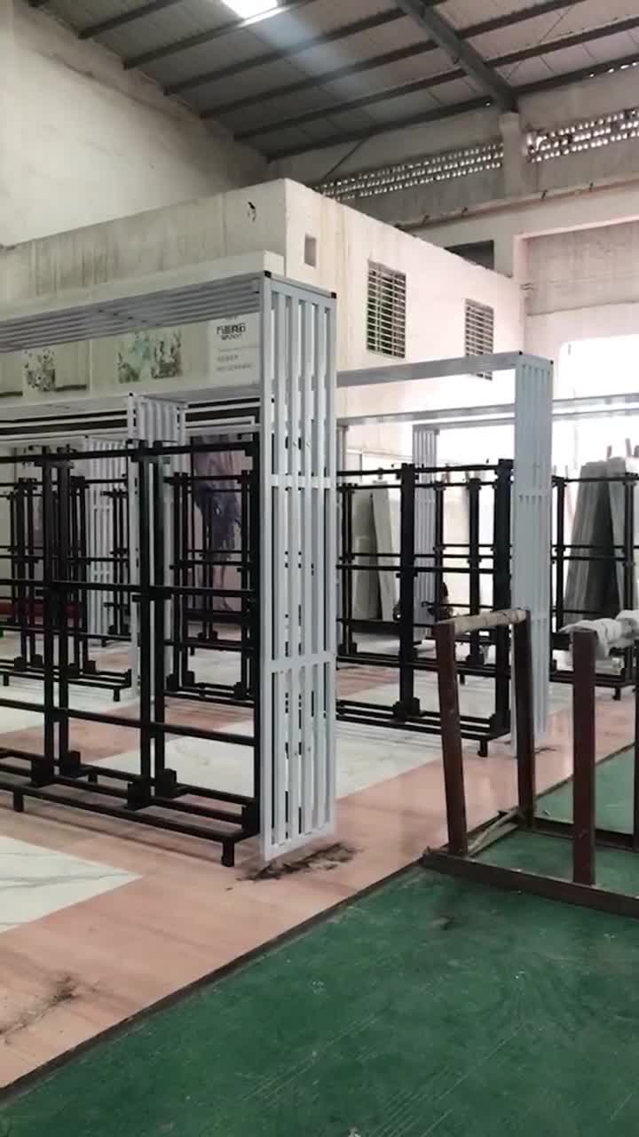 Luxury Stone Show Room Display Rack Storage Rack