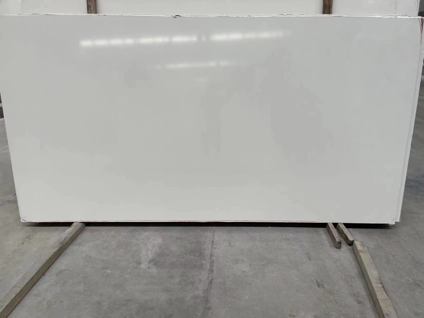 Pure White Quartz Slabs Popular