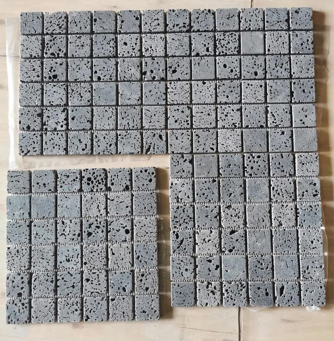 Lava Stone Mosaic Tiles