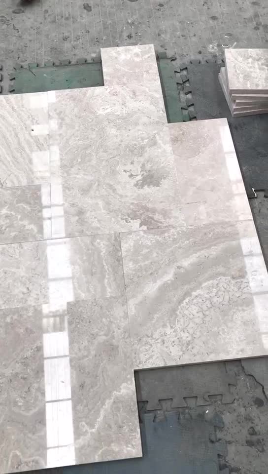 Marble White Wood French Pattern Wooden White Cross Cut Tile