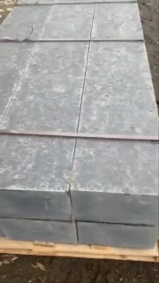 Ukrainian Basalt Black Moon Block Steps