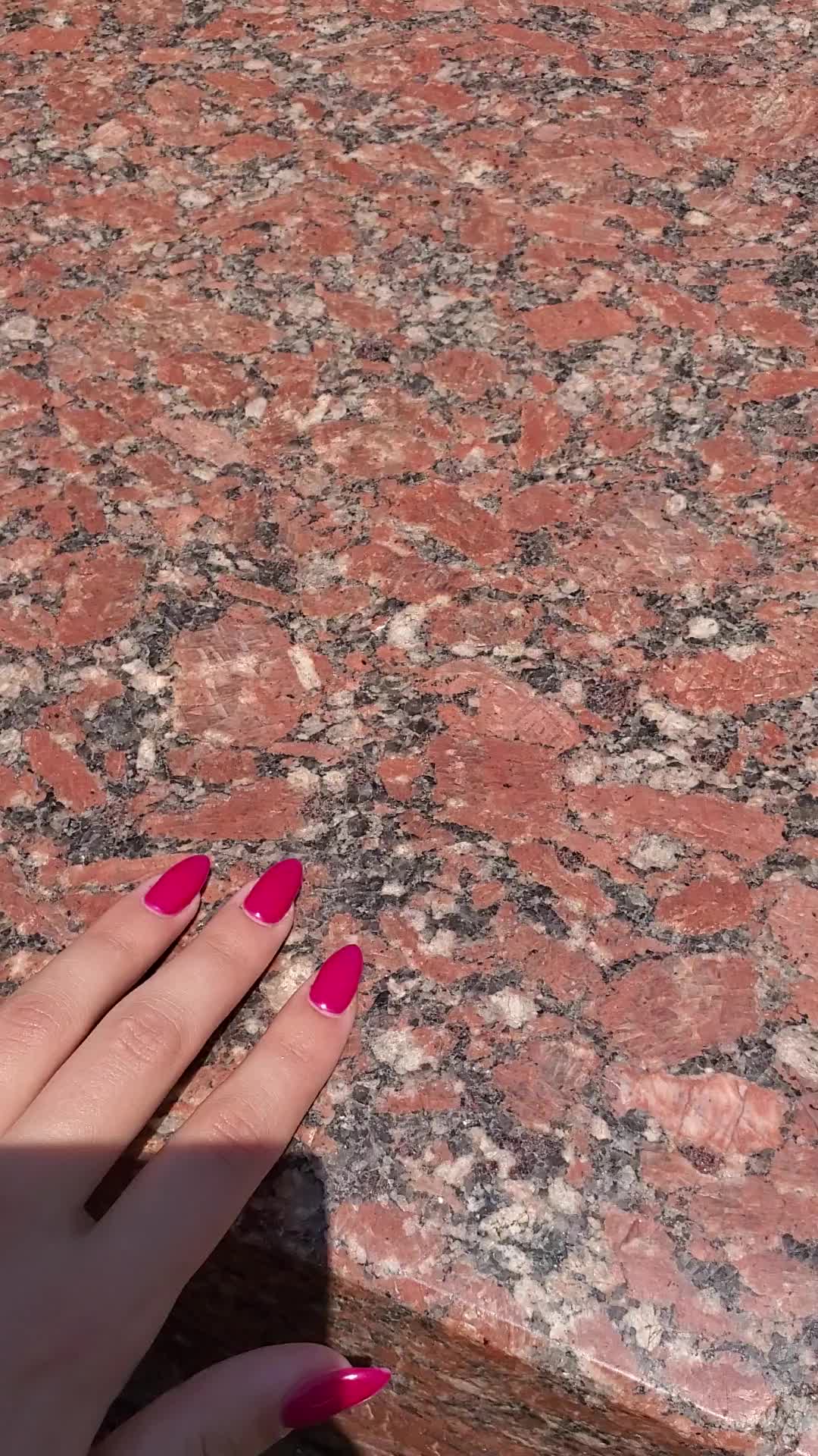 Ukrainian Granite Red Crystal Raw Blocks
