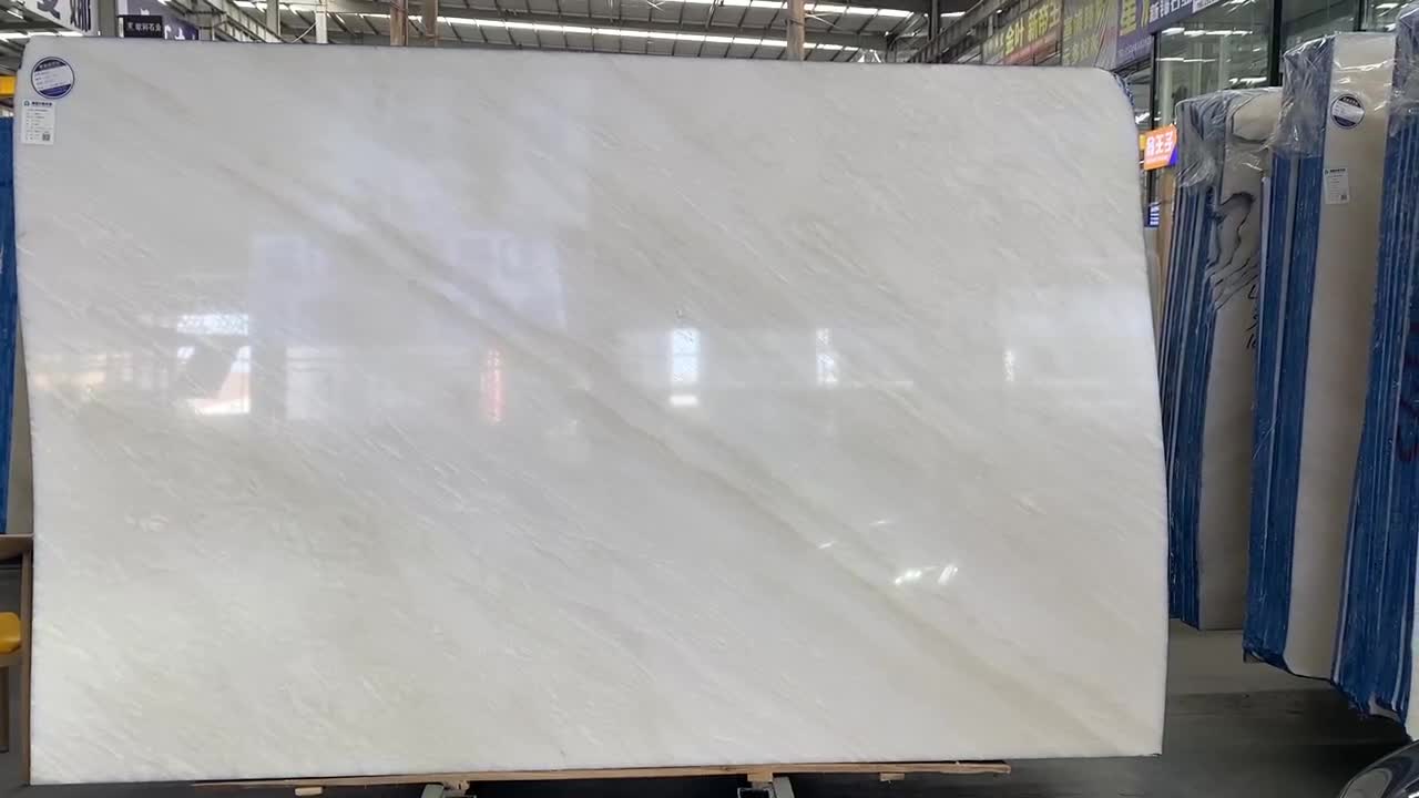 China Royal White Jade Marble Slabs,Crystal Ice Marble