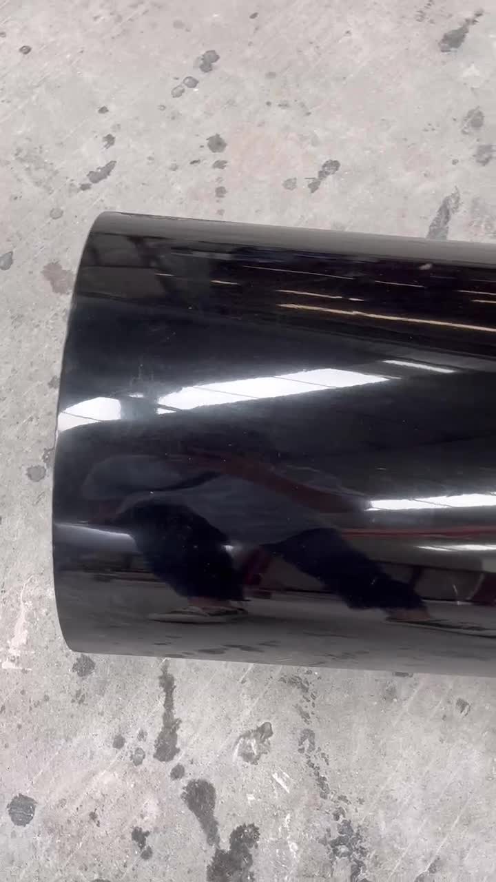 Black Granite Polished Roman Column
