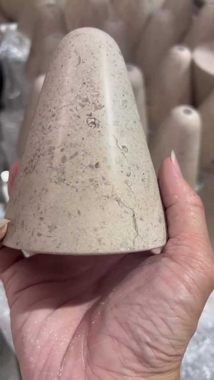 China Marble Lamp Base For Home Decorative Vase