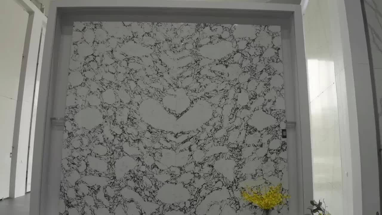 Artificial Calacatta Viola Quartz Stone Slabs