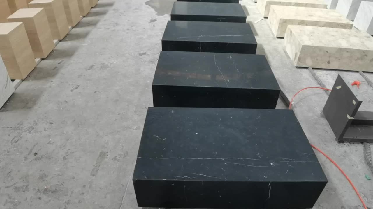 Nero Marquina Black Marble Stone Furniture