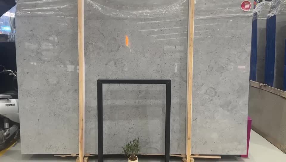 Turkey Moonlight Gray Marble Slabs For Interior Design