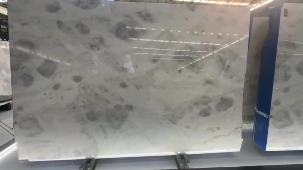 Wholesales Brazil Alaska White Quartzite Slabs For Kitchen