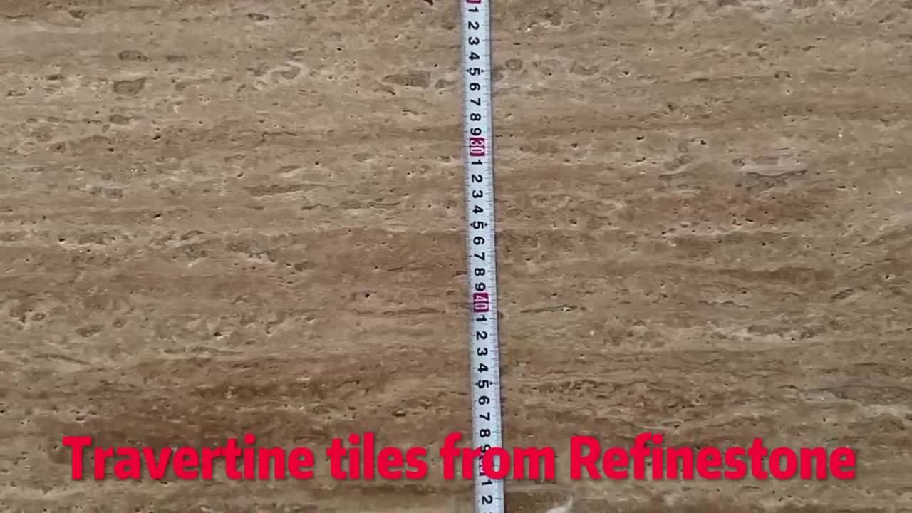 Wholesale Coffee Travertine Floor Tiles For Villa  Project