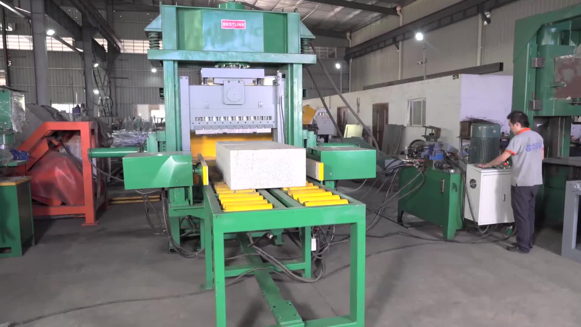 Bestlink Factory Natural Face Paving Stone Machine
