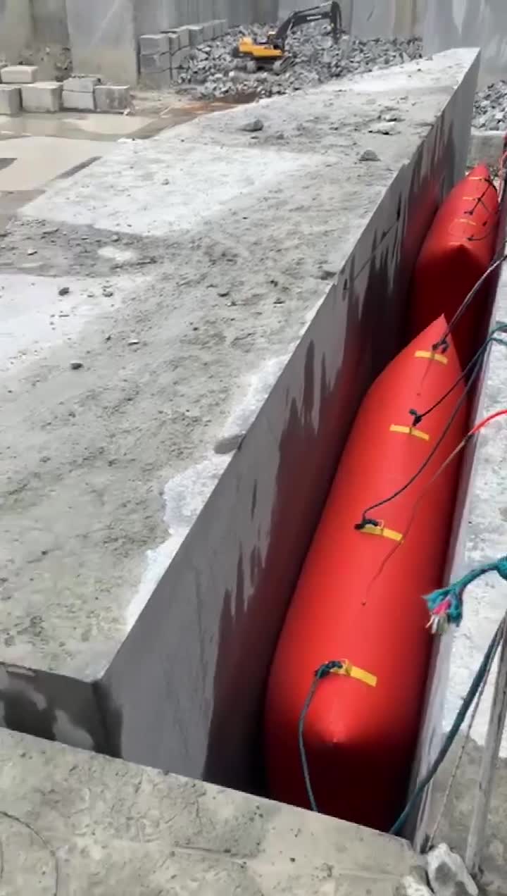 Stone Pushing Tool Quarry Air Pushing Bags Polymer Cushion Airbag