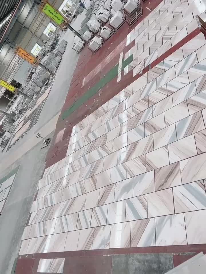 Palissandro White Marble  Vein Matching Floor Tile