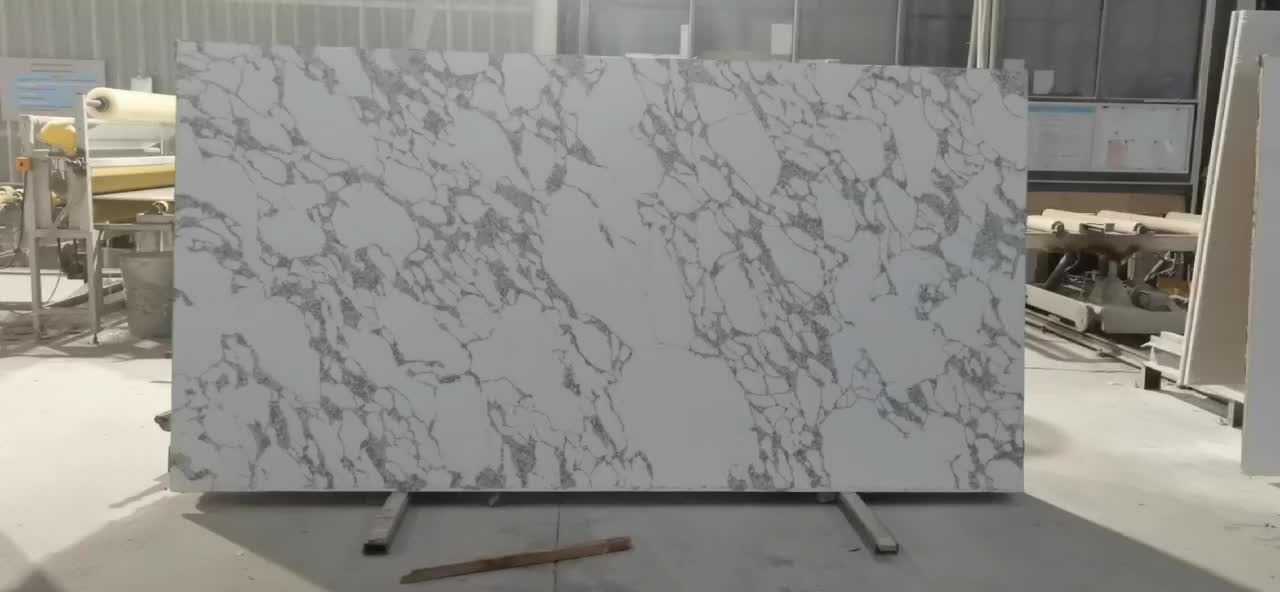 5091 Calacatta Paonazzo Quartz  Artificial Stone Countertop