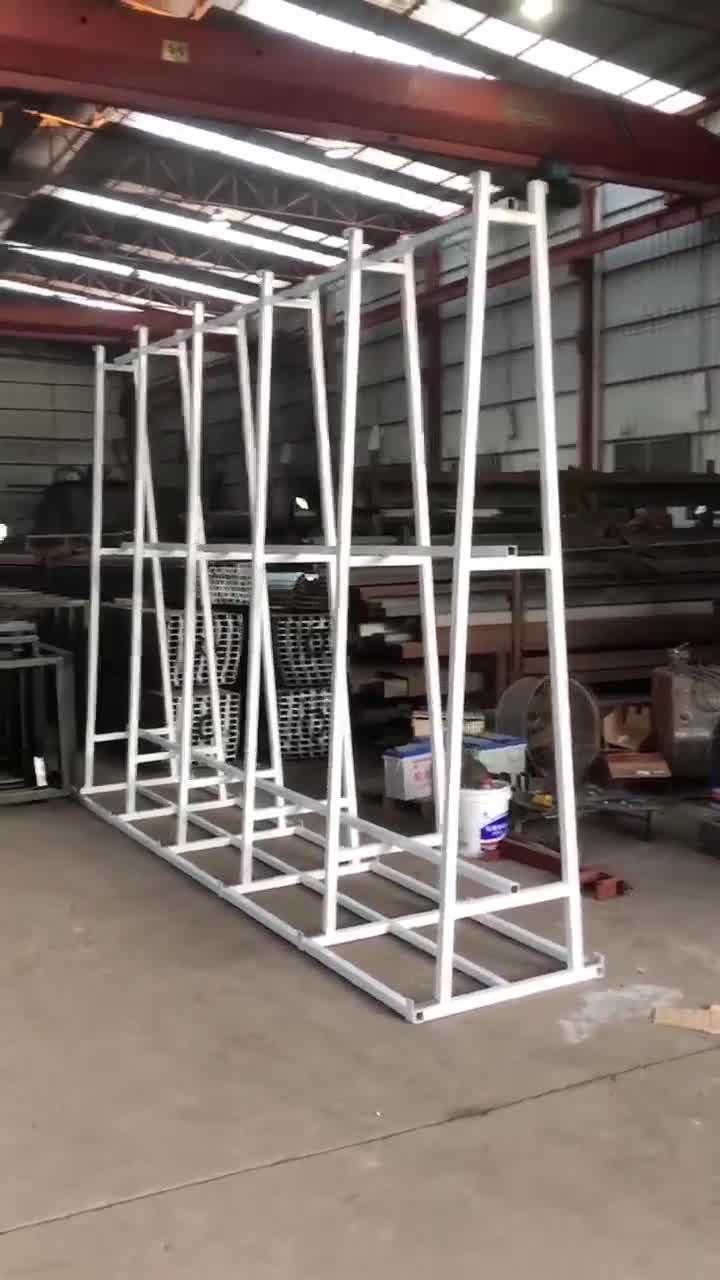 Showroom Display Rack Stand With Wheel