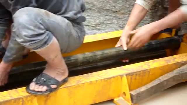 Horizontal Pneumatic Mobile Rock Drill Machine